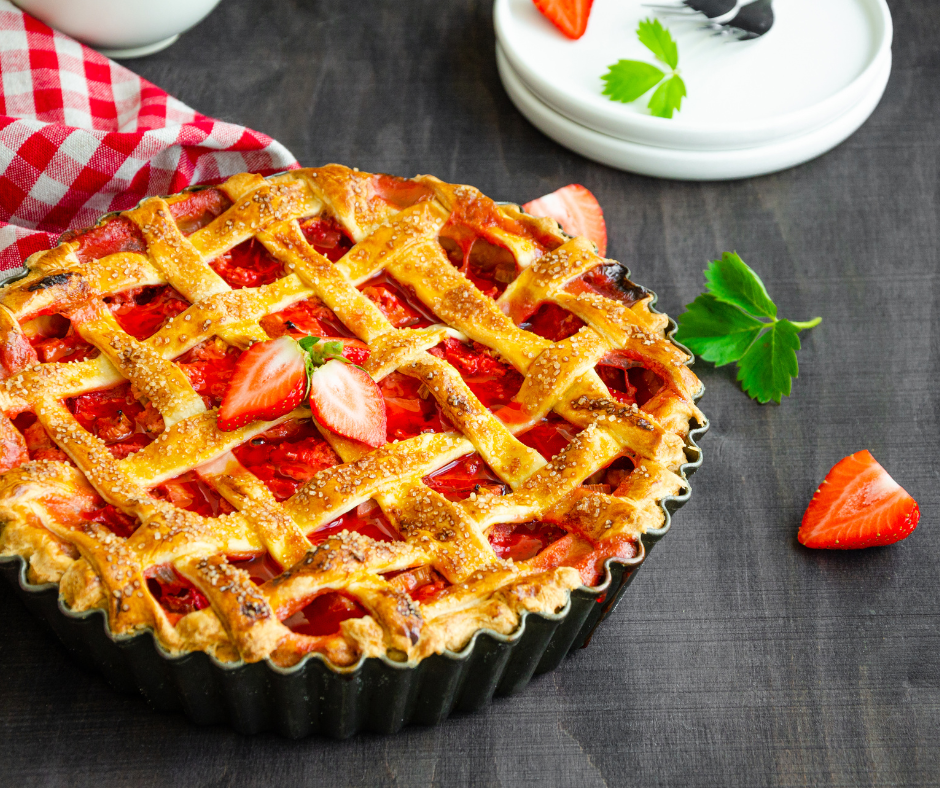 tarte aux fraises