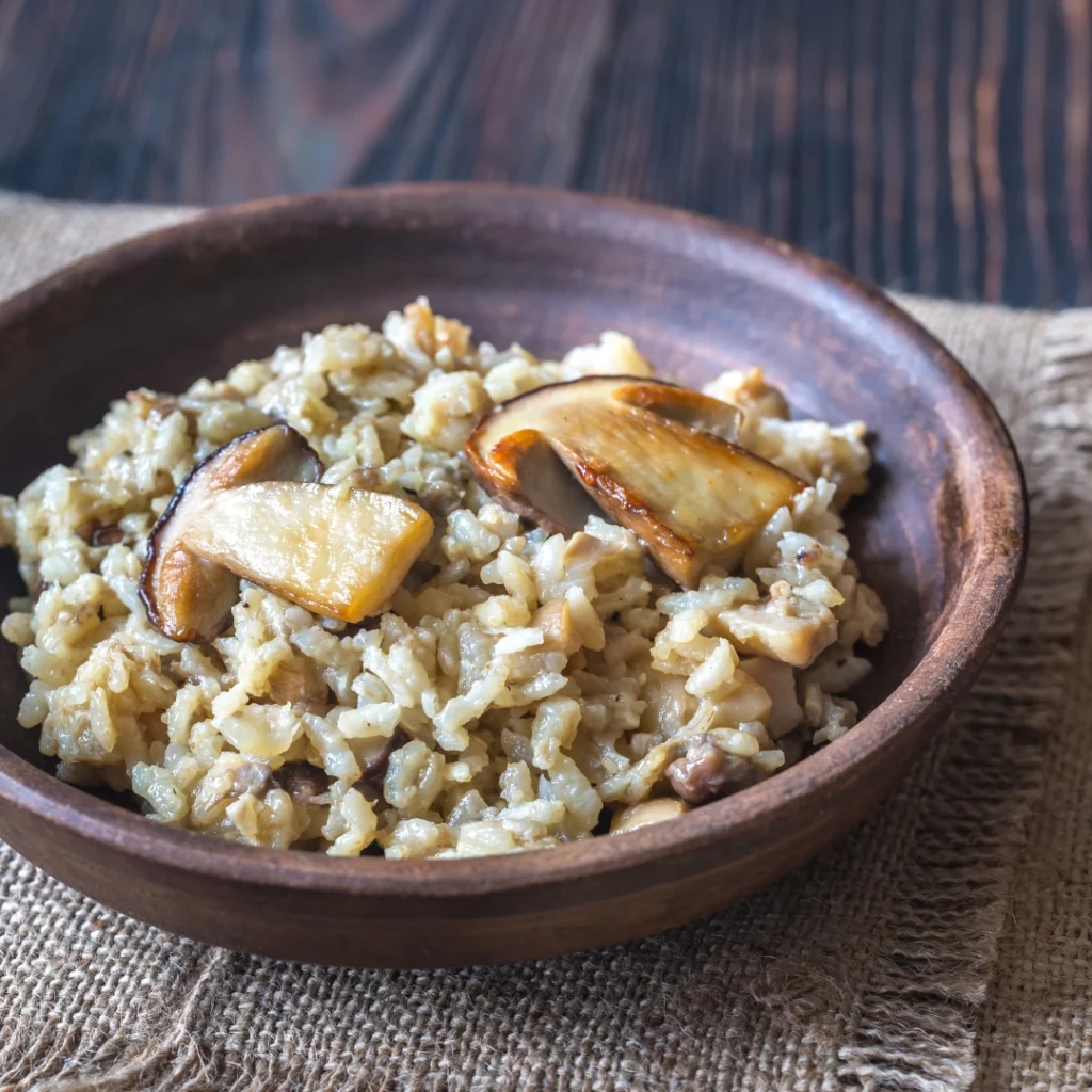 risotto aux champignons