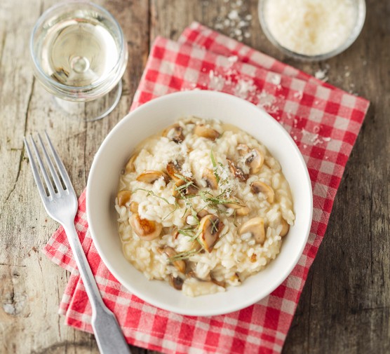 recette risotto aux champignons d'automne