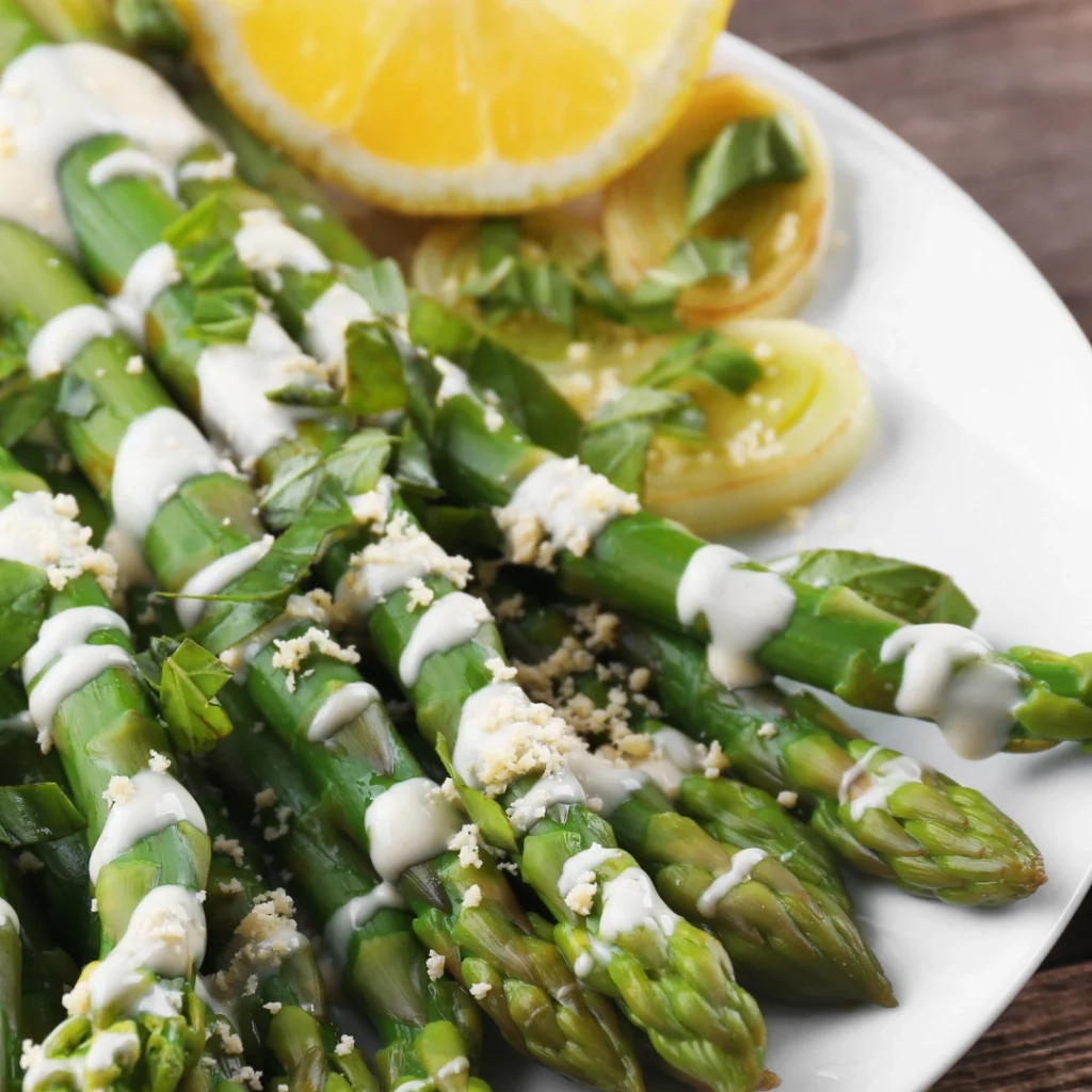 asperges sauce citron