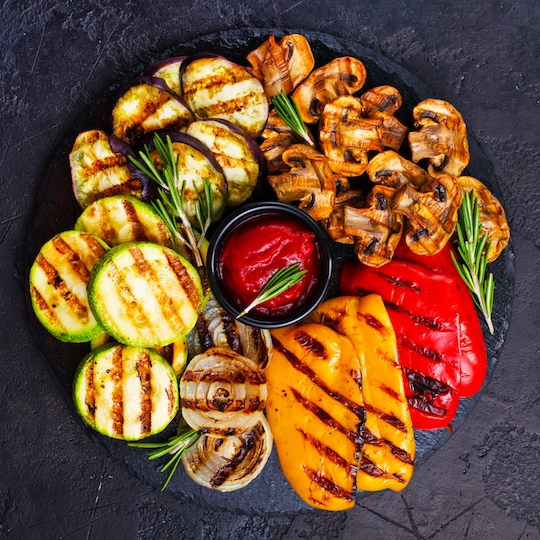 barbecue légumes été