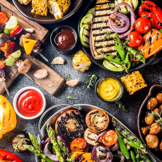 legumes a griller barbecue